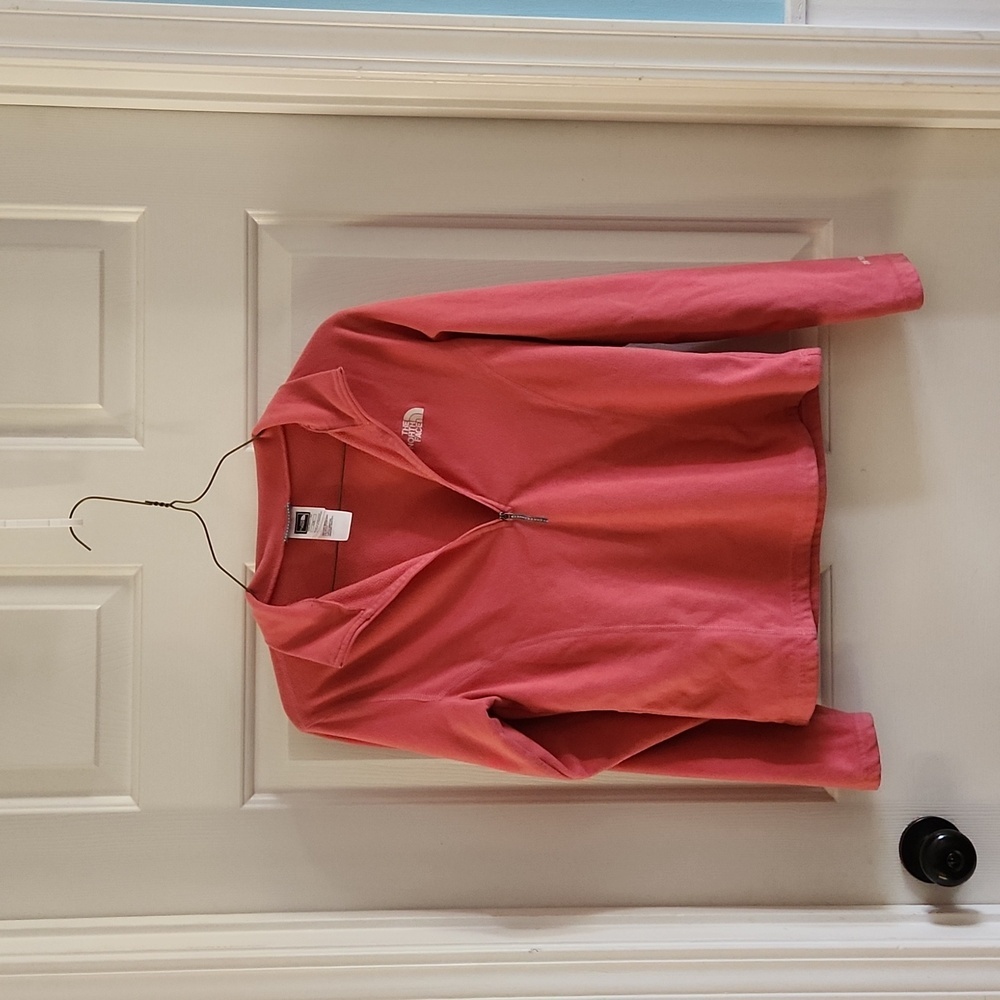 The North Face Large Girls Salmon Pullover - Picture 3 of 7